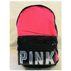 VICTORIA SECRET PINK BLING CAMPUS BACKPACK